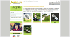 Desktop Screenshot of ampel24.dk